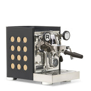 Rocket Espresso Appartamento TCA Heat-Exchange Espresso Machine in Black with Black Stripe