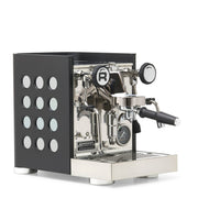 Rocket Espresso Appartamento TCA Heat-Exchange Espresso Machine in Black with Black Stripe