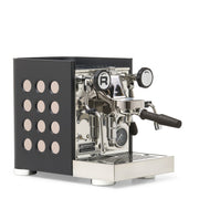 Rocket Espresso Appartamento TCA Heat-Exchange Espresso Machine in Black with Black Stripe
