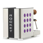 Rocket Espresso Appartamento TCA Heat-Exchange Espresso Machine in Stainless Steel with Black Stripe