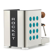 Rocket Espresso Appartamento TCA Heat-Exchange Espresso Machine in Stainless Steel with Black Stripe