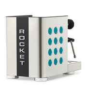 Rocket Espresso Appartamento TCA Heat-Exchange Espresso Machine in Stainless Steel with Black Stripe