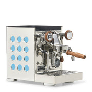 Rocket Espresso Appartamento TCA Heat-Exchange Espresso Machine in Stainless Steel with Black Stripe