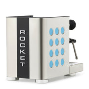 Rocket Espresso Appartamento TCA Heat-Exchange Espresso Machine in Stainless Steel with Black Stripe