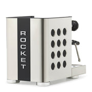 Rocket Espresso Appartamento TCA Heat-Exchange Espresso Machine in Stainless Steel with Black Stripe
