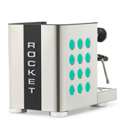Rocket Espresso Appartamento TCA Heat-Exchange Espresso Machine in Stainless Steel with Black Stripe