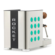 Rocket Espresso Appartamento TCA Heat-Exchange Espresso Machine in Stainless Steel with Black Stripe