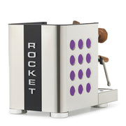Rocket Espresso Appartamento TCA Heat-Exchange Espresso Machine in Stainless Steel with Black Stripe
