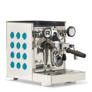 Rocket Espresso Appartamento TCA Heat-Exchange Espresso Machine in Stainless Steel with Black Stripe