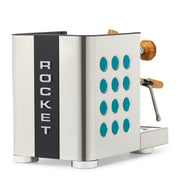 Rocket Espresso Appartamento TCA Heat-Exchange Espresso Machine in Stainless Steel with Black Stripe