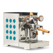 Rocket Espresso Appartamento TCA Heat-Exchange Espresso Machine in Stainless Steel with Black Stripe