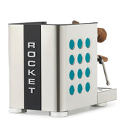 Rocket Espresso Appartamento TCA Heat-Exchange Espresso Machine in Stainless Steel with Black Stripe