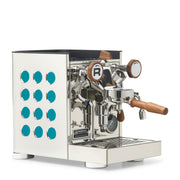 Rocket Espresso Appartamento TCA Heat-Exchange Espresso Machine in Stainless Steel with Black Stripe