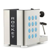 Rocket Espresso Appartamento TCA Heat-Exchange Espresso Machine in Stainless Steel with Black Stripe