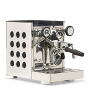Rocket Espresso Appartamento TCA Heat-Exchange Espresso Machine in Stainless Steel with Black Stripe