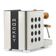 Rocket Espresso Appartamento TCA Heat-Exchange Espresso Machine in Stainless Steel with Black Stripe
