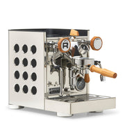 Rocket Espresso Appartamento TCA Heat-Exchange Espresso Machine in Stainless Steel with Black Stripe
