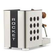 Rocket Espresso Appartamento TCA Heat-Exchange Espresso Machine in Stainless Steel with Black Stripe