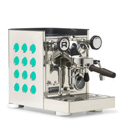 Rocket Espresso Appartamento TCA Heat-Exchange Espresso Machine in Stainless Steel with Black Stripe