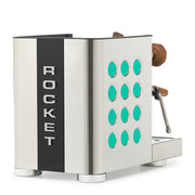 Rocket Espresso Appartamento TCA Heat-Exchange Espresso Machine in Stainless Steel with Black Stripe