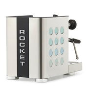 Rocket Espresso Appartamento TCA Heat-Exchange Espresso Machine in Stainless Steel with Black Stripe