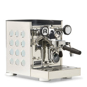 Rocket Espresso Appartamento TCA Heat-Exchange Espresso Machine in Stainless Steel with Black Stripe