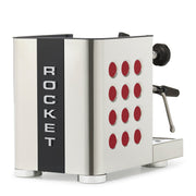 Rocket Espresso Appartamento TCA Heat-Exchange Espresso Machine in Stainless Steel with Black Stripe