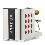Rocket Espresso Appartamento TCA Heat-Exchange Espresso Machine in Stainless Steel with Black Stripe