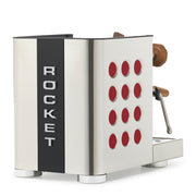 Rocket Espresso Appartamento TCA Heat-Exchange Espresso Machine in Stainless Steel with Black Stripe