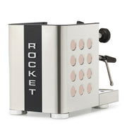 Rocket Espresso Appartamento TCA Heat-Exchange Espresso Machine in Stainless Steel with Black Stripe