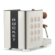 Rocket Espresso Appartamento TCA Heat-Exchange Espresso Machine in Stainless Steel with Black Stripe