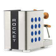 Rocket Espresso Appartamento TCA Heat-Exchange Espresso Machine in Stainless Steel with Black Stripe