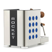 Rocket Espresso Appartamento TCA Heat-Exchange Espresso Machine in Stainless Steel with Black Stripe
