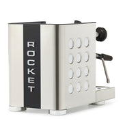 Rocket Espresso Appartamento TCA Heat-Exchange Espresso Machine in Stainless Steel with Black Stripe