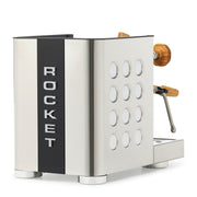 Rocket Espresso Appartamento TCA Heat-Exchange Espresso Machine in Stainless Steel with Black Stripe