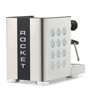 Rocket Espresso Appartamento TCA Heat-Exchange Espresso Machine in Stainless Steel with Black Stripe