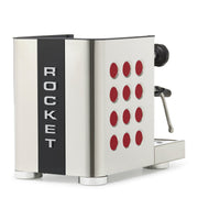 Rocket Espresso Appartamento TCA Heat-Exchange Espresso Machine in Stainless Steel with Black Stripe