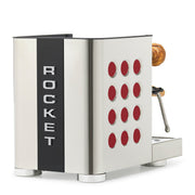 Rocket Espresso Appartamento TCA Heat-Exchange Espresso Machine in Stainless Steel with Black Stripe