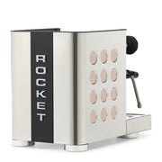 Rocket Espresso Appartamento TCA Heat-Exchange Espresso Machine in Stainless Steel with Black Stripe
