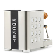 Rocket Espresso Appartamento TCA Heat-Exchange Espresso Machine in Stainless Steel with Black Stripe