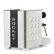 Rocket Espresso Appartamento TCA Heat-Exchange Espresso Machine in Stainless Steel with Black Stripe
