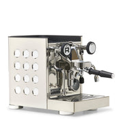 Rocket Espresso Appartamento TCA Heat-Exchange Espresso Machine in Stainless Steel with Black Stripe