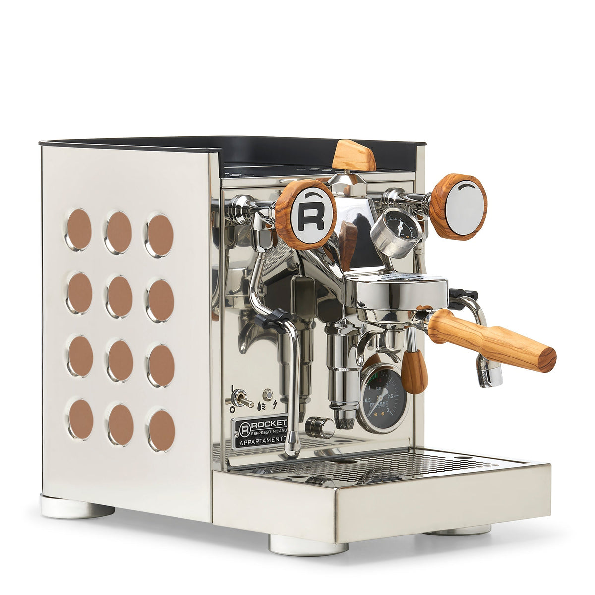Rocket Espresso Appartamento TCA Heat-Exchange Espresso Machine in Copper