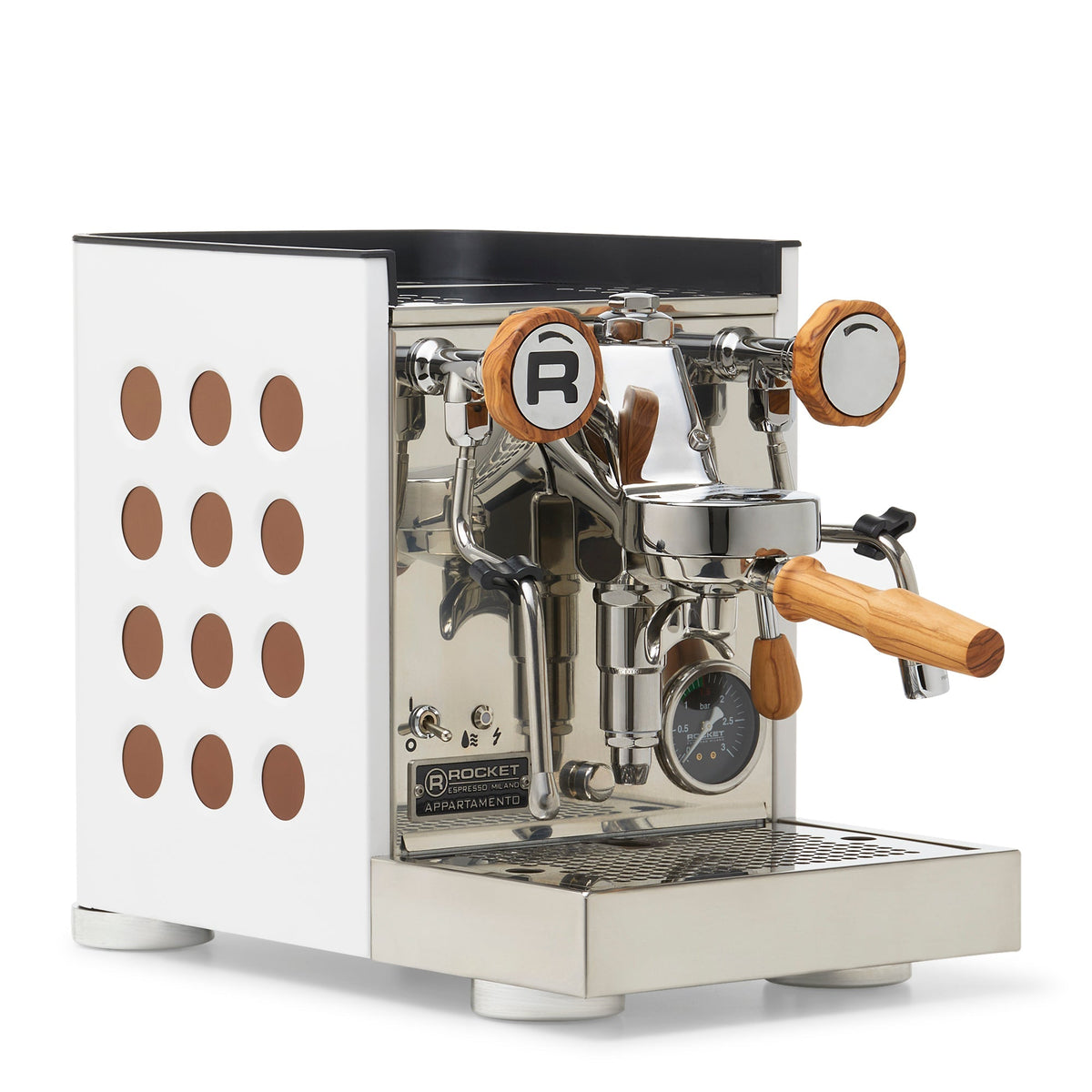 Rocket Espresso Appartamento TCA Heat-Exchange Espresso Machine in Copper