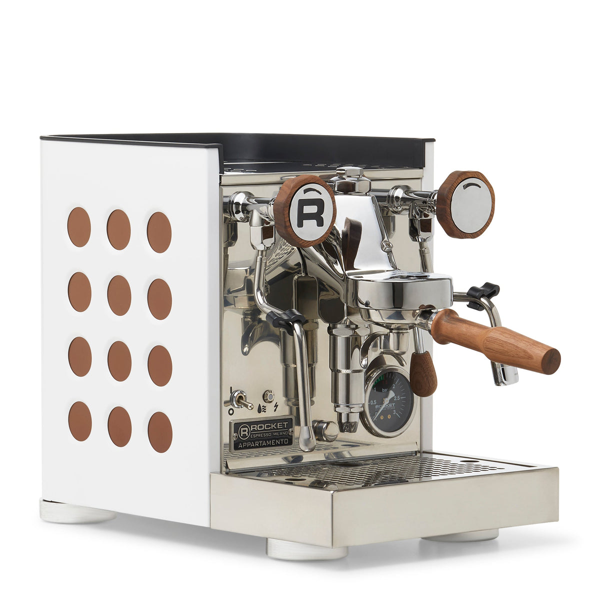 Rocket Espresso Appartamento TCA Heat-Exchange Espresso Machine in Copper