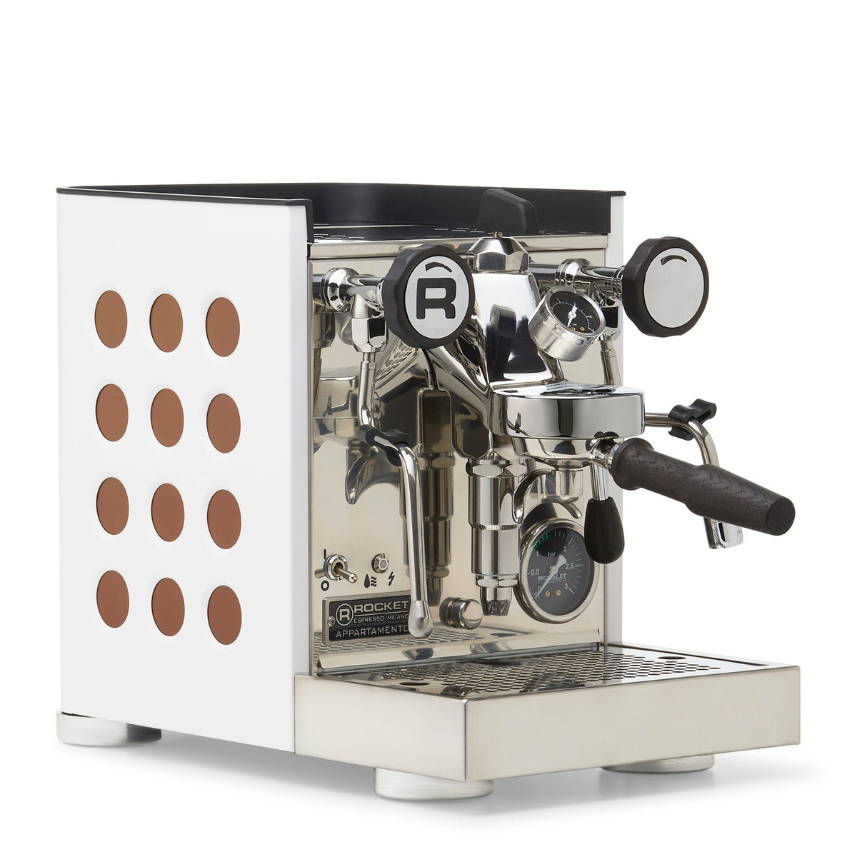 Rocket Espresso Appartamento TCA Heat-Exchange Espresso Machine in Copper