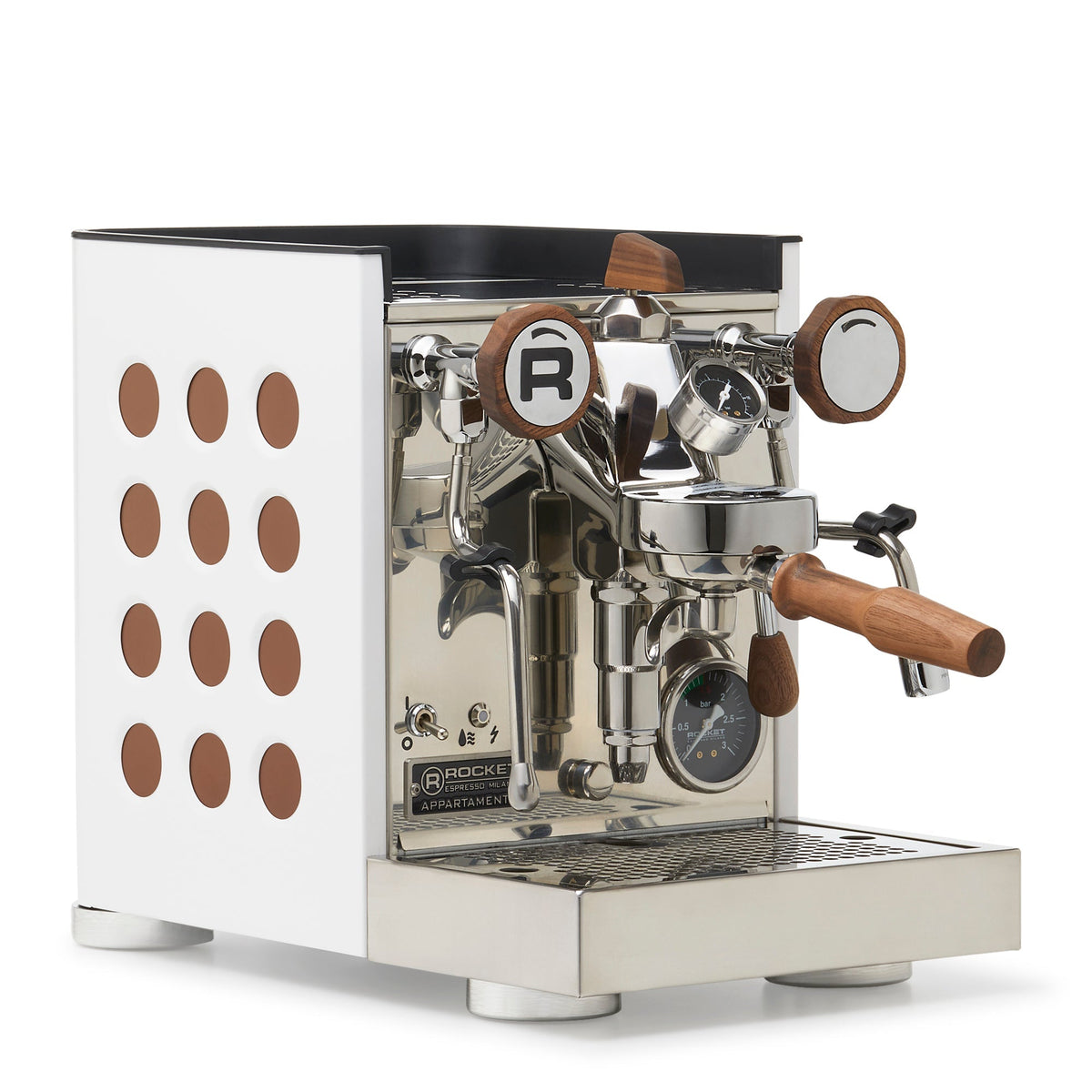 Rocket Espresso Appartamento TCA Heat-Exchange Espresso Machine in Copper