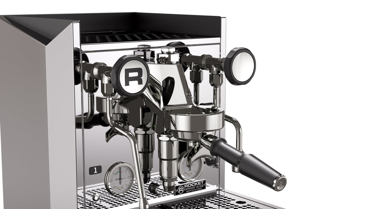 Rocket Espresso Giotto FAST R Heat-Exchange Espresso Machine with Rotary Pump