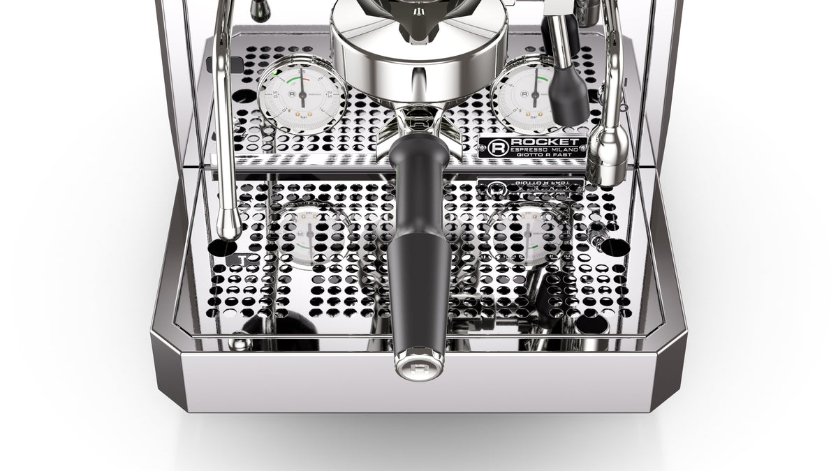 Rocket Espresso Giotto FAST R Heat-Exchange Espresso Machine with Rotary Pump