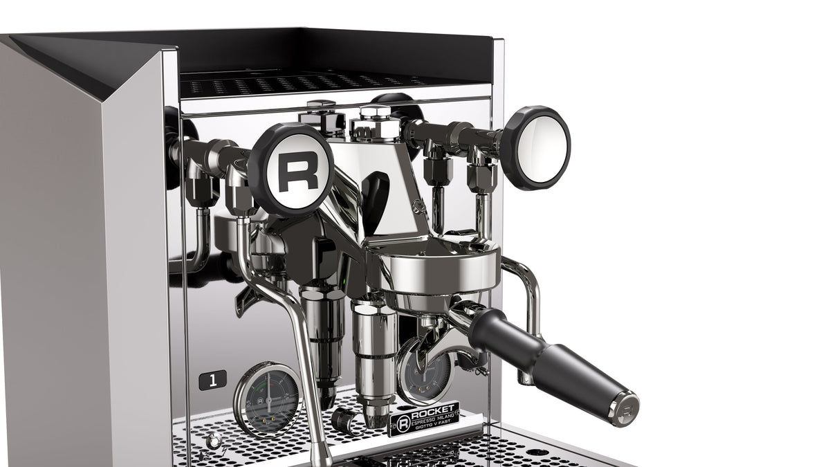 Rocket Espresso Giotto FAST V Heat-Exchange Espresso Machine with Vibration Pump
